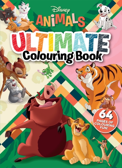 The Store - DISNEY ANIMALS: ULTIMATE COLOURING BOOK (STARRING THE LION ...