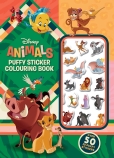 Disney Animals: Puffy Sticker Colouring Book (Starring The Lion King)