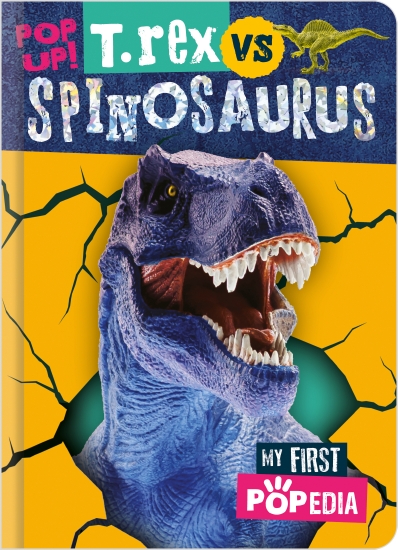 T.Rex vs Spinosaurus (My First Popedia)