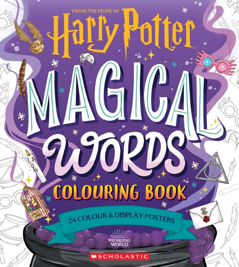 Harry Potter: Magical Words Colouring Book 