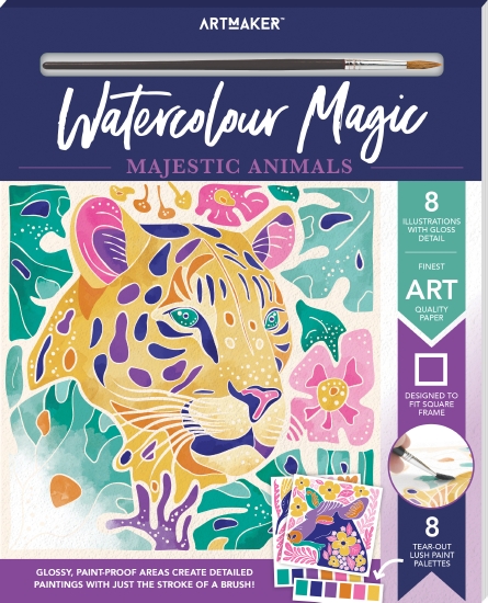 Watercolour Magic Majestic Animals
