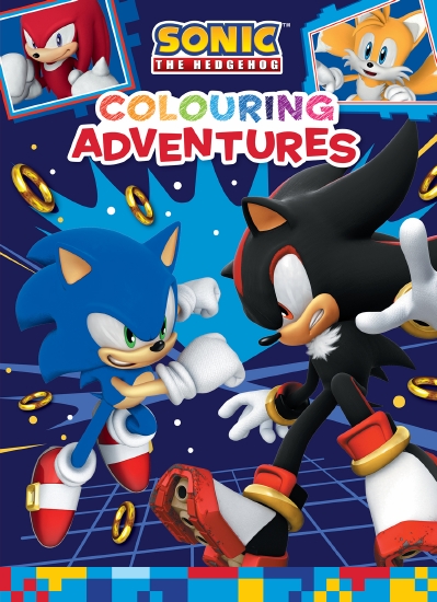 The Store - SONIC THE HEDGEHOG: COLOURING ADVENTURES (SEGA) - Book ...