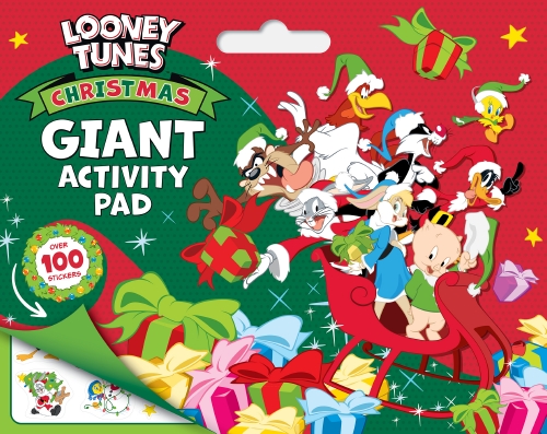 LOONEY TUNES: GIANT CHRISTMAS ACTIVITY PAD (WARNER BROS.)