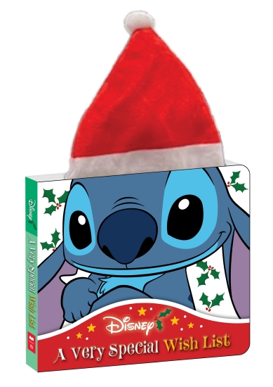 A Very Special Wish List (Disney: Board Book with Santa Hat)