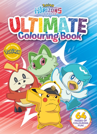 Pokemon Horizons The Series: Ultimate Colouring Book