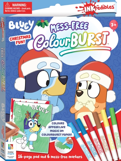 Inkredibles Colour Burst Bluey Christmas