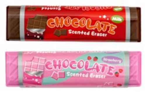 Scented Chocolate Bar Eraser