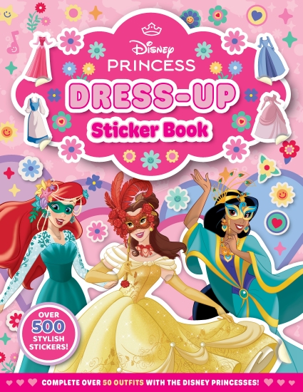DISNEY PRINCESS: DRESS-UP STICKER BOOK