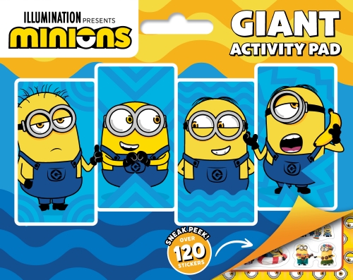 MINIONS: GIANT ACTIVITY PAD (UNIVERSAL)