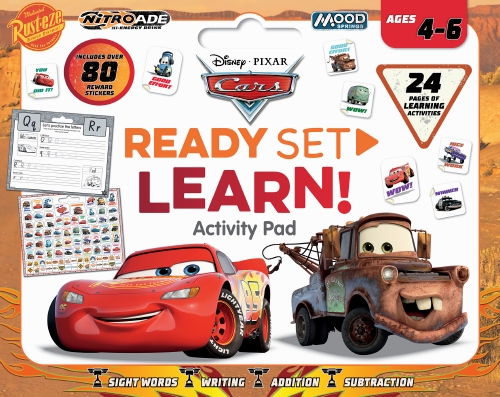 Cars: Ready Set Learn! Activity Pad (Disney Pixar: Ages 4-6 Years)