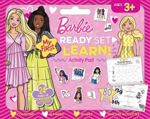 My First Barbie: Ready Set Learn! Activity Pad (Mattel: Ages 3+ Years)