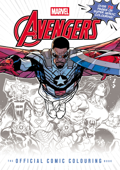 Marvel Avengers: The Official Adult Colouring Book (Starring Captain America)