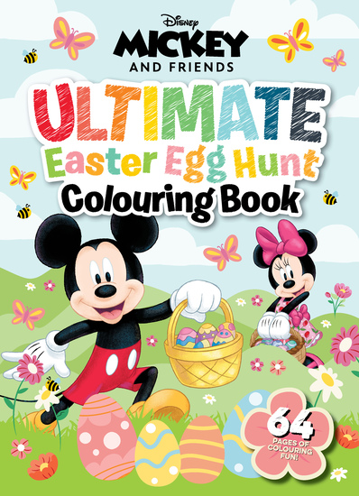 The Store Mickey and Friends Ultimate Easter Egg Hunt Colouring Book