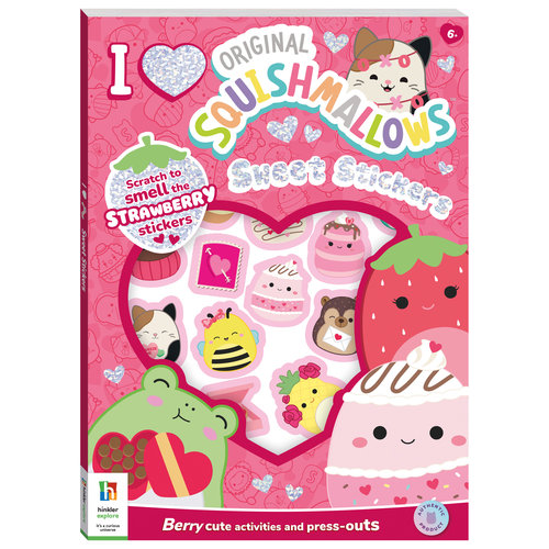 I Heart Original Squishmallows Sweet Stickers