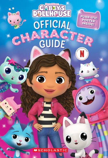 Gabby's Dollhouse: Official Character Guide (DreamWorks: Includes Poster)