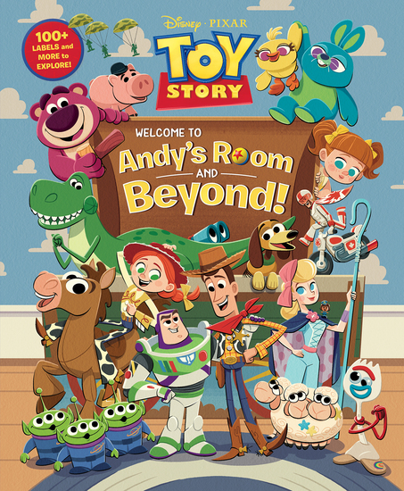TOY STORY: WELCOME TO ANDY'S ROOM AND BEYOND! (DISNEY PIXAR: DELUXE STORYBOOK)