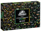 Jurassic World: Advanced Colouring Book and Puzzle (Universal: 1000 Pieces)