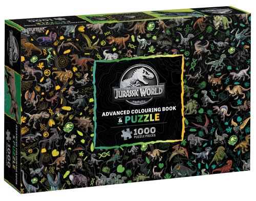 JURASSIC WORLD: ADULT BOOK AND PUZZLE (UNIVERSAL: 1000 PIECES) 2025