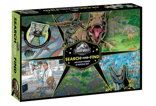 The Store - JURASSIC WORLD: SEARCH-AND-FIND ACTIVITY BOOK & PUZZLE SET ...