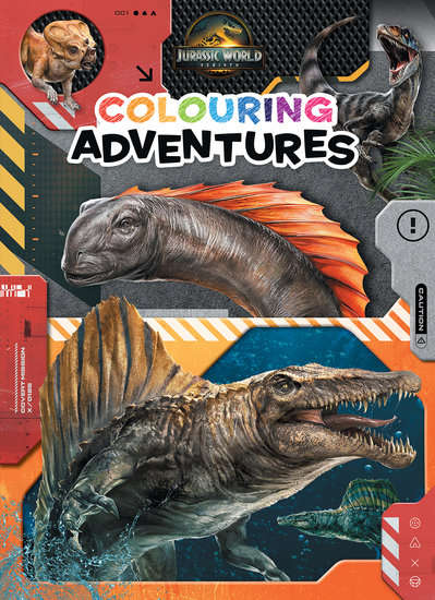 JURASSIC WORLD REBIRTH: COLOURING ADVENTURES (UNIVERSAL)