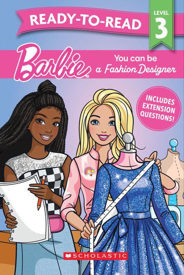Barbie: You Can Be a Fashion Designer - Ready-to-Read Level 3 (Mattel) 