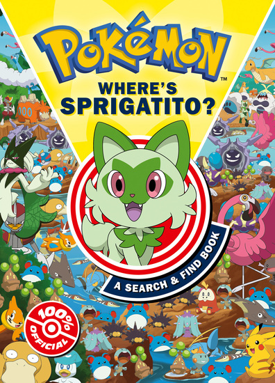 Pokemon Where's Sprigatito? A Search and Find Book