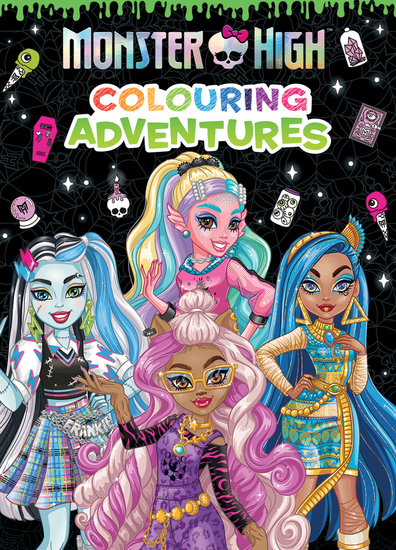 MONSTER HIGH: COLOURING ADVENTURES (MATTEL) 2025