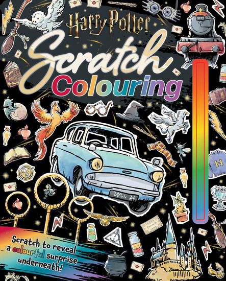 HARRY POTTER: SCRATCH COLOURING (WARNER BROS.)