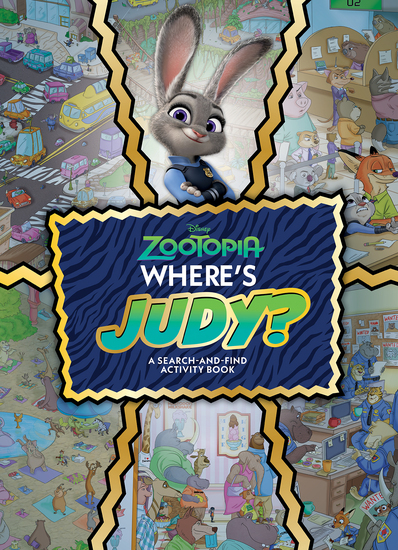 WHERE'S JUDY? A SEARCH-AND-FIND ACTIVITY BOOK (DISNEY: ZOOTOPIA)