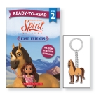 Spirit Untamed: Fast Friends  - Ready-to-Read Level 2 (DreamWorks) + Spirit Keychain 