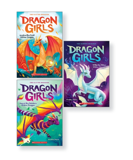 Glitter Dragon Girls 3-Pack