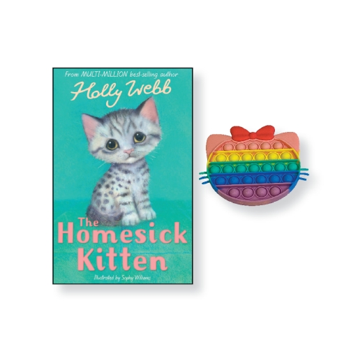 THE HOMESICK KITTEN W POP IT