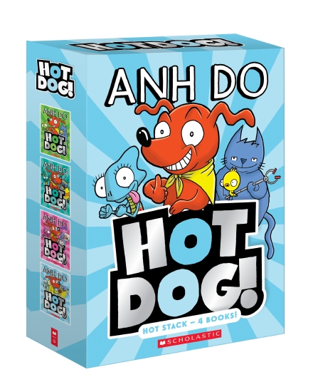HOTDOG 4 BOOK BOXED SET