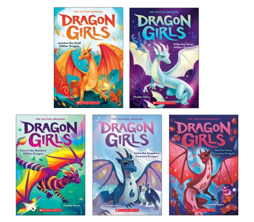 GLITTER DRAGON GIRLS 1-5 PACK