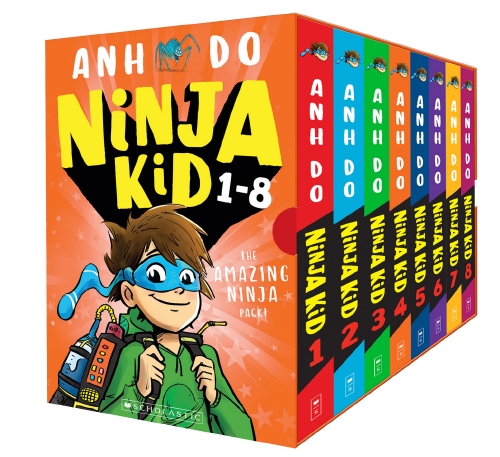 Product: Ninja Kid 1-8: The Amazing Ninja Pack! - Pack - School Essentials