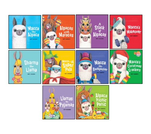 MACCA THE ALPACA FRIENDS 10PCK