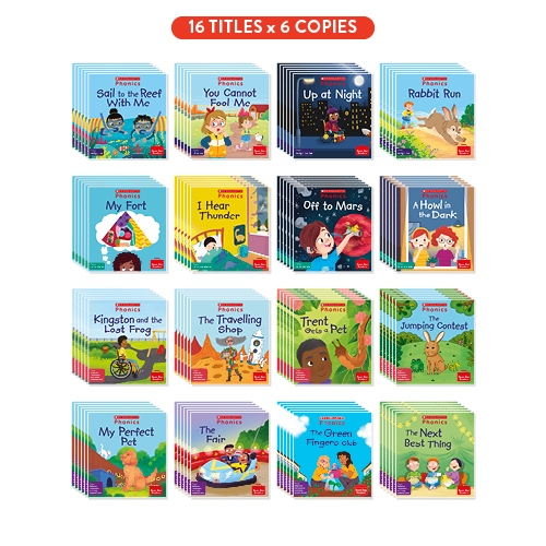 Product: Scholastic Phonics Decodable Readers: Sets 5 To 8 - Pack ...