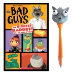 THE BAD GUYS FILL IN BOOK W MR WOLF PEN