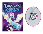 Willa the Silver Glitter Dragon #2 with Necklace