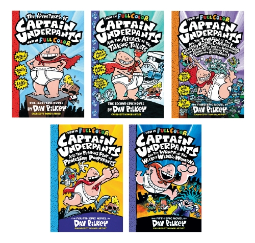 The Store - CAPTAIN UNDERPANTS 5-PACK - Pack - The Store