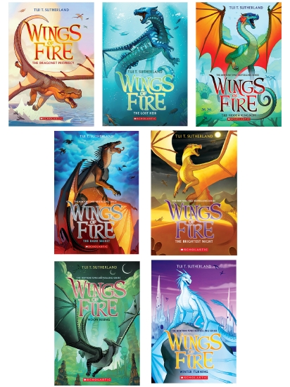 The Store - WINGS OF FIRE 1-7 PACK - Pack - The Store