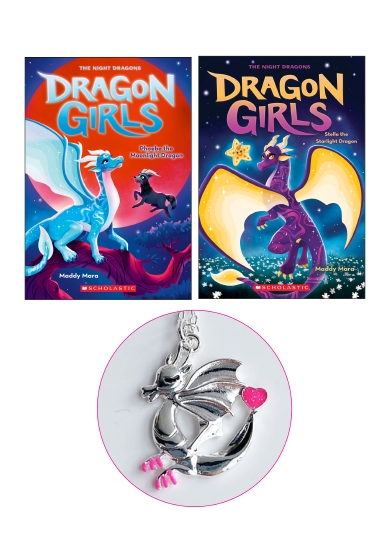 Dragon Girls 2-Pack (8-9) with Dragon Necklace