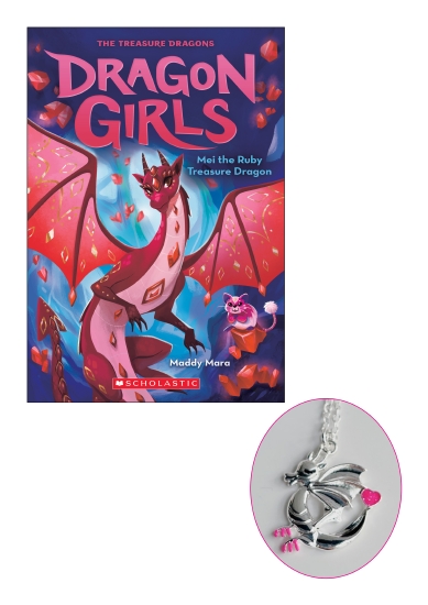 The Store - MEI THE RUBY TREASURE DRAGON #4 WITH CUTE DRAGON NECKLACE ...