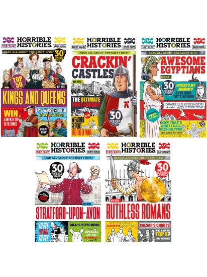 HORRIBLE HISTORIES 5-PACK