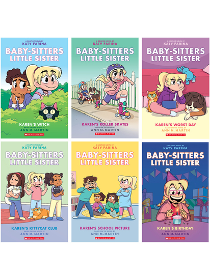 Baby-Sitters Little Sister Graphic Novel 6-PACK