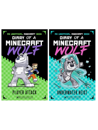 MINECRAFT WOLF 2-PACK