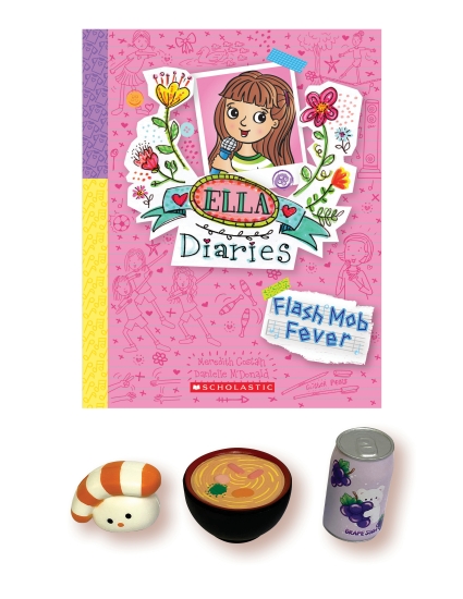 Flash Mob Fever (Ella Diaries #27)  with Surprise Squishy