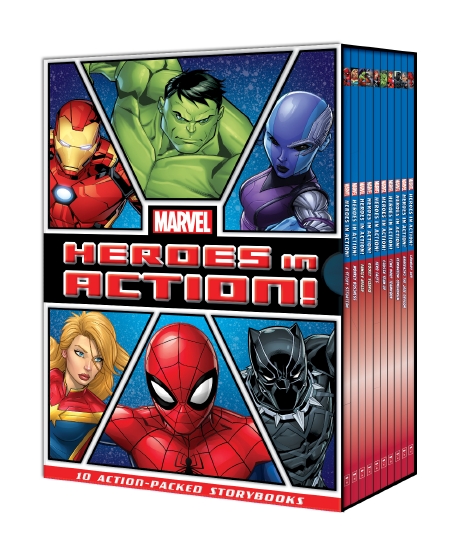Marvel: Heroes in Action! (10-Book Boxed Set)