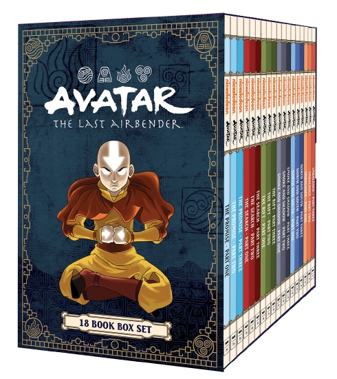 AVATAR THE LAST AIRBENDER: 18 BOOK BOX SET (NICKELODEON)