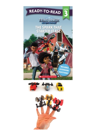 TRANSFORMERS EARTHSPARK: THE SPARK THAT STARTED IT ALL W TRANSFORMERS TACTICON